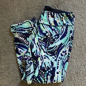 Lilly Pulitzer Luxletic Cropped Legging Size Large